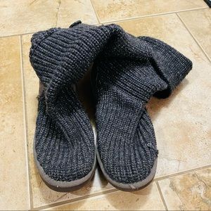 Ugg grey sweater boots